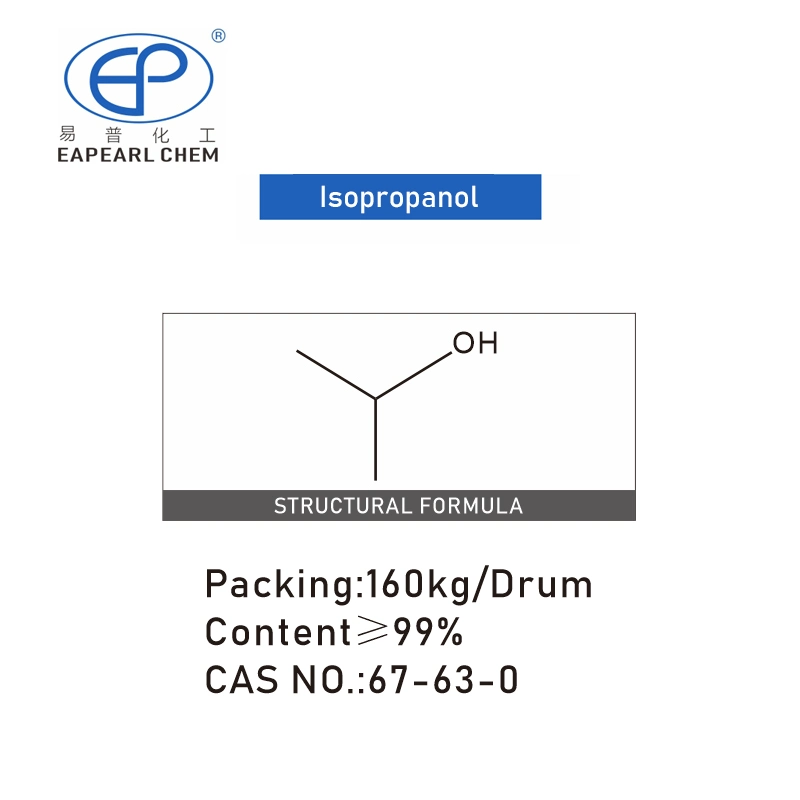 CAS 67-63-0 99.9% Pharma Grade Isopropyl Alcohol/Ipa with Cheap Price