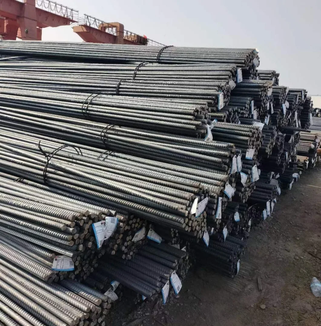 HRB400 HRB500 Hrb500e Deformed Steel Rebar Round Bar Construction Reinforcing Iron Metal Hot Rolled Round Square Stainless Carbon Steel Flat Corrugated Tmt Bar