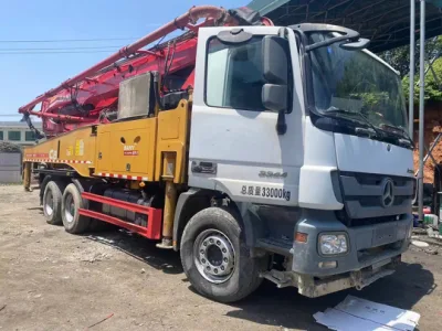 Vente chaude de bon prix pour les machines d'équipement de construction d'occasion 2019 49m camions-pompes de San Y fabriqués en Chine